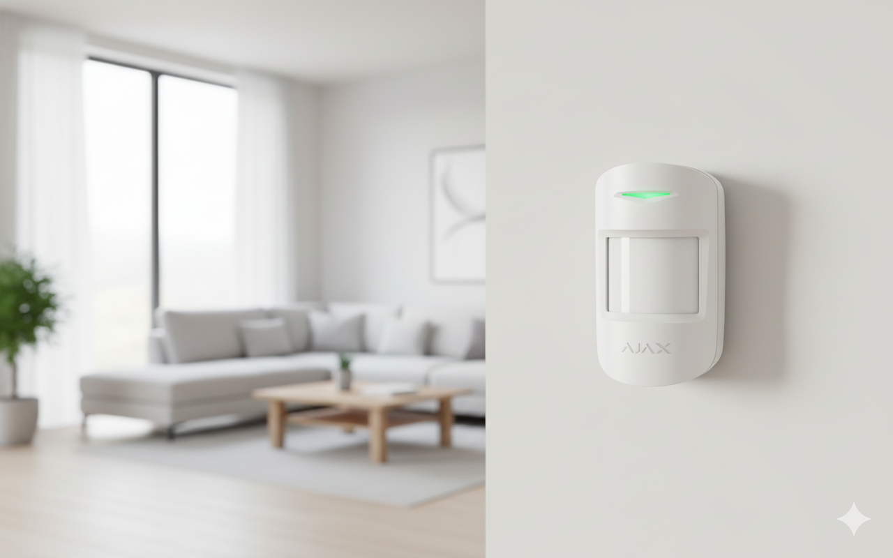 AJAX Baseline MotionProtect Jeweler White