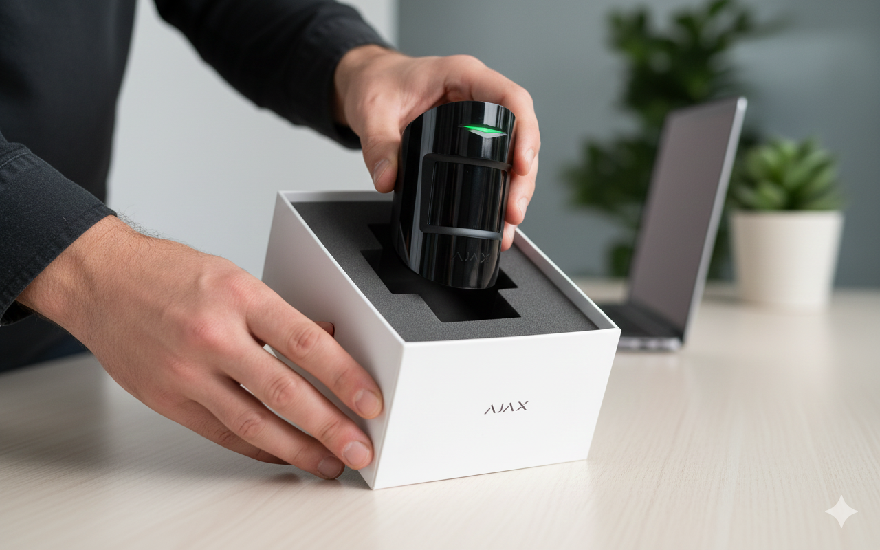 AJAX Baseline MotionProtect Jeweler Black