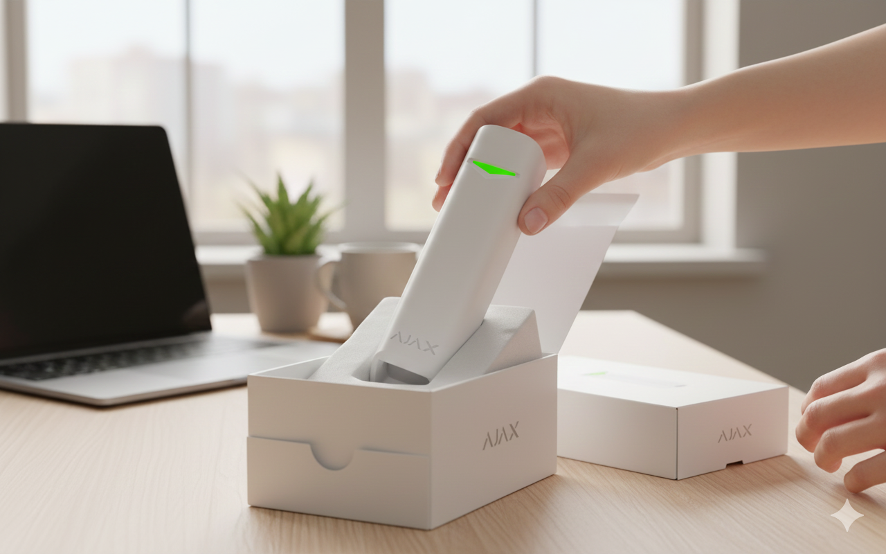 AJAX Baseline MotionCam Outdoor (PhOD) Jeweler White