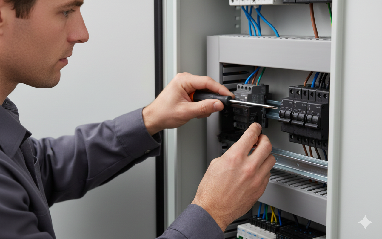 AJAX DIN Holder for Release Jeweller/WallSwitch Jeweller