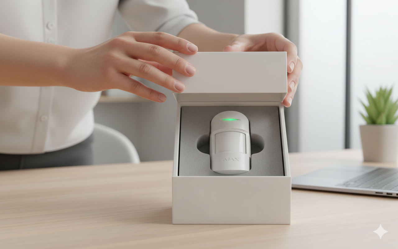 AJAX Baseline MotionProtect Jeweler White