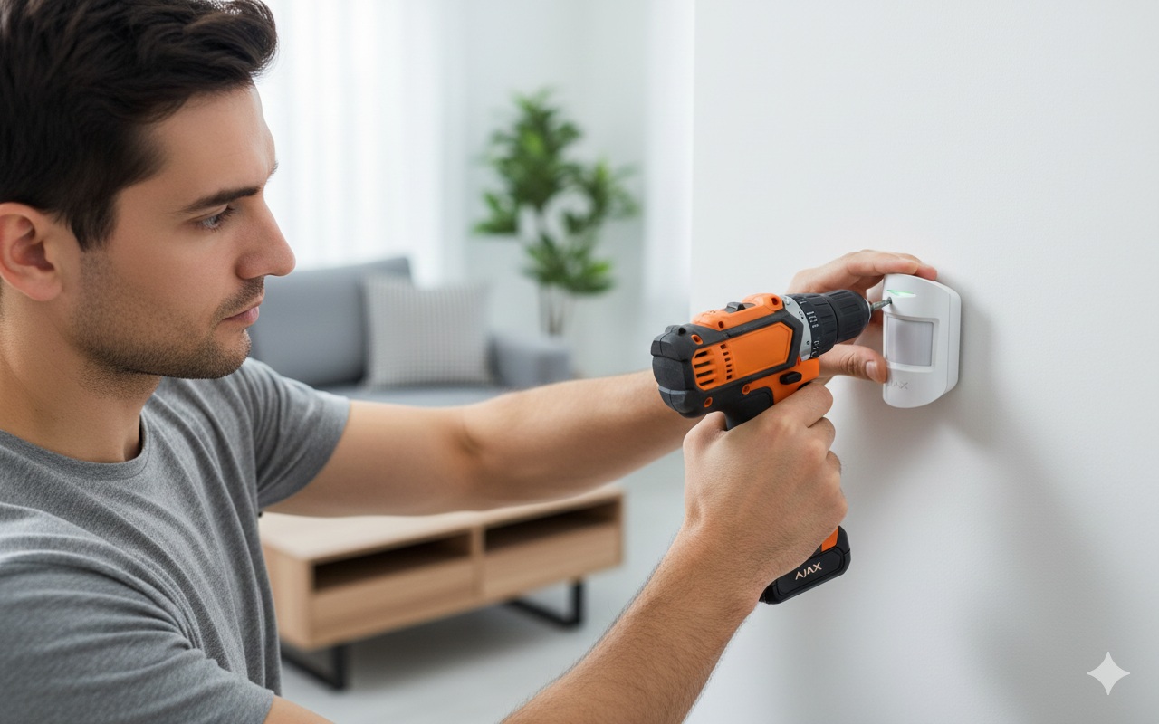 AJAX Baseline MotionProtect Jeweler White