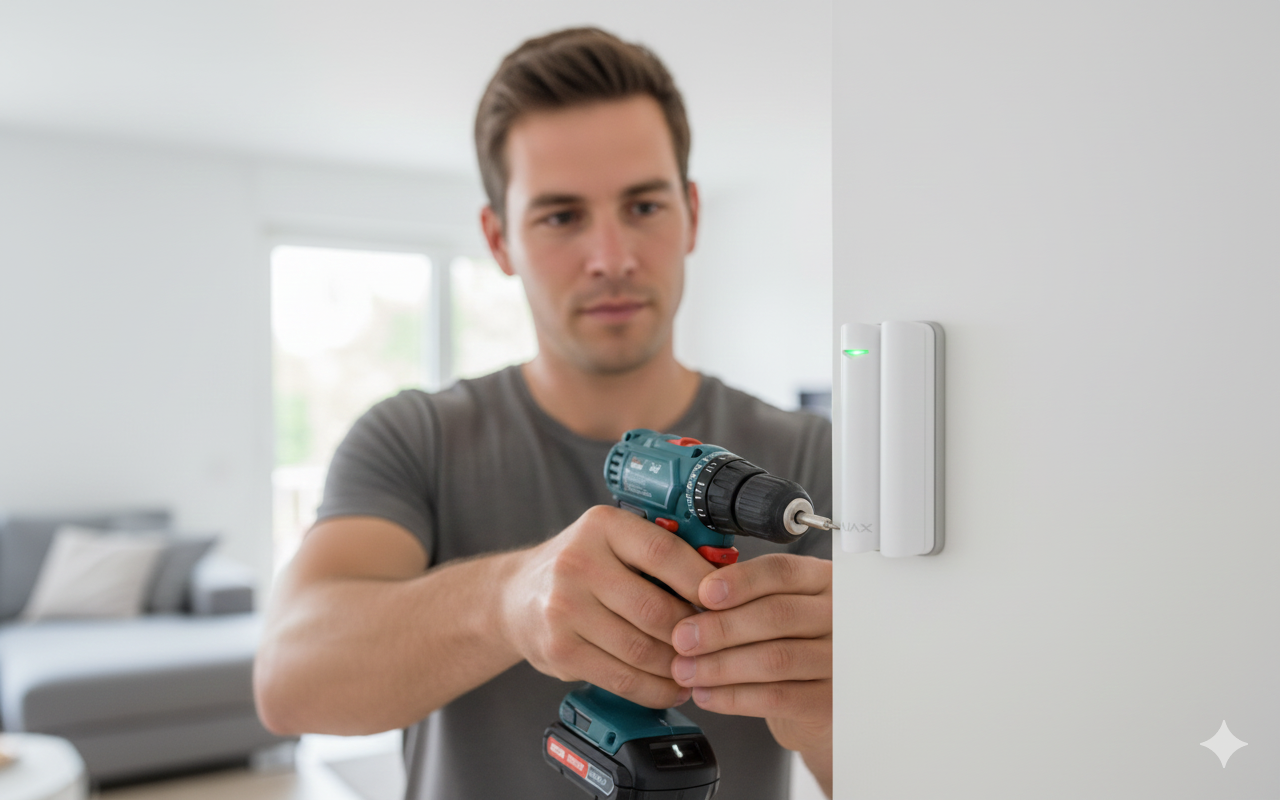 AJAX Öffnungsmelder Baseline DoorProtect Jeweller Weiss