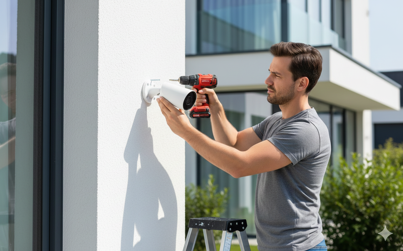 AJAX BulletCam Network Camera (8 MP/4 mm) White