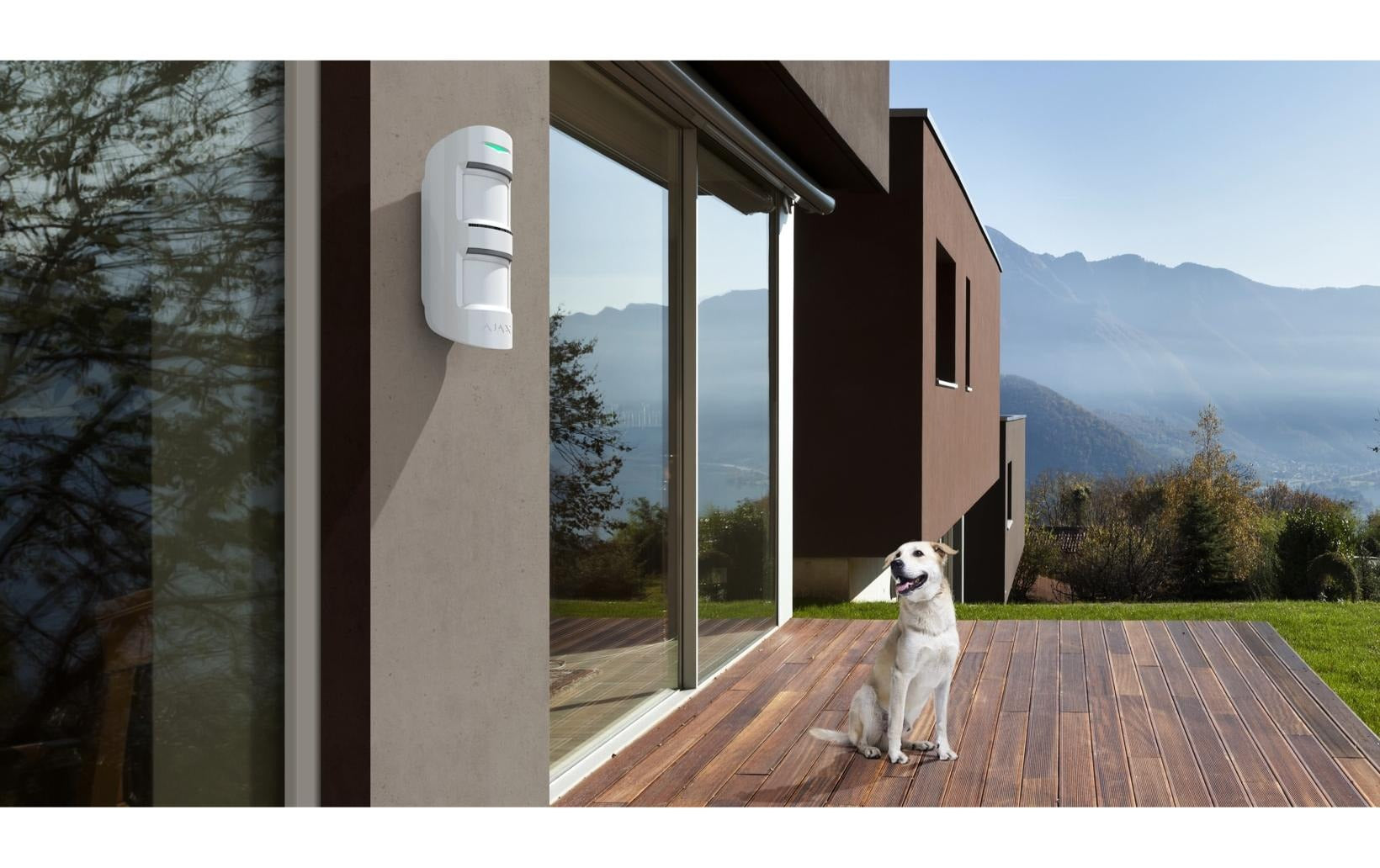 AJAX Baseline MotionProtect Outdoor Jeweller 2x PIR, Weiss