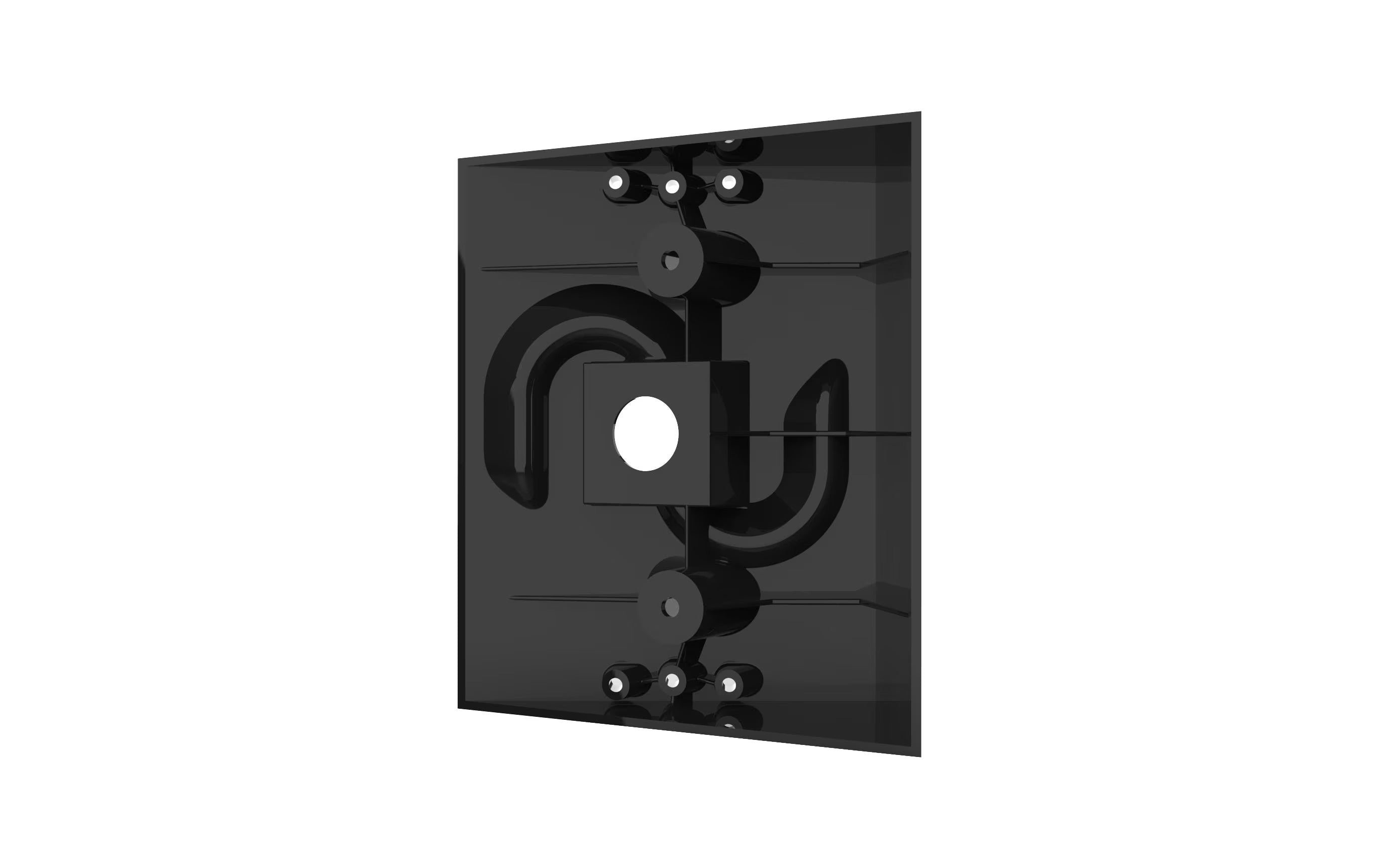 2N Montageplatte 25° Winkeladapter