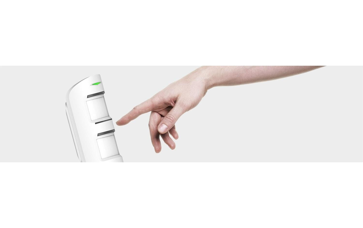 AJAX Baseline MotionProtect Outdoor Jeweller 2x PIR, Weiss