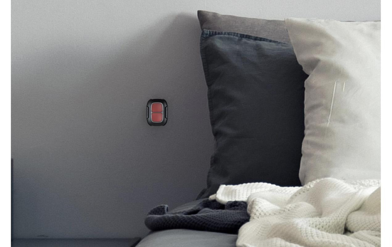 AJAX Baseline DoubleButton Jeweller Wireless Remote Control, Black