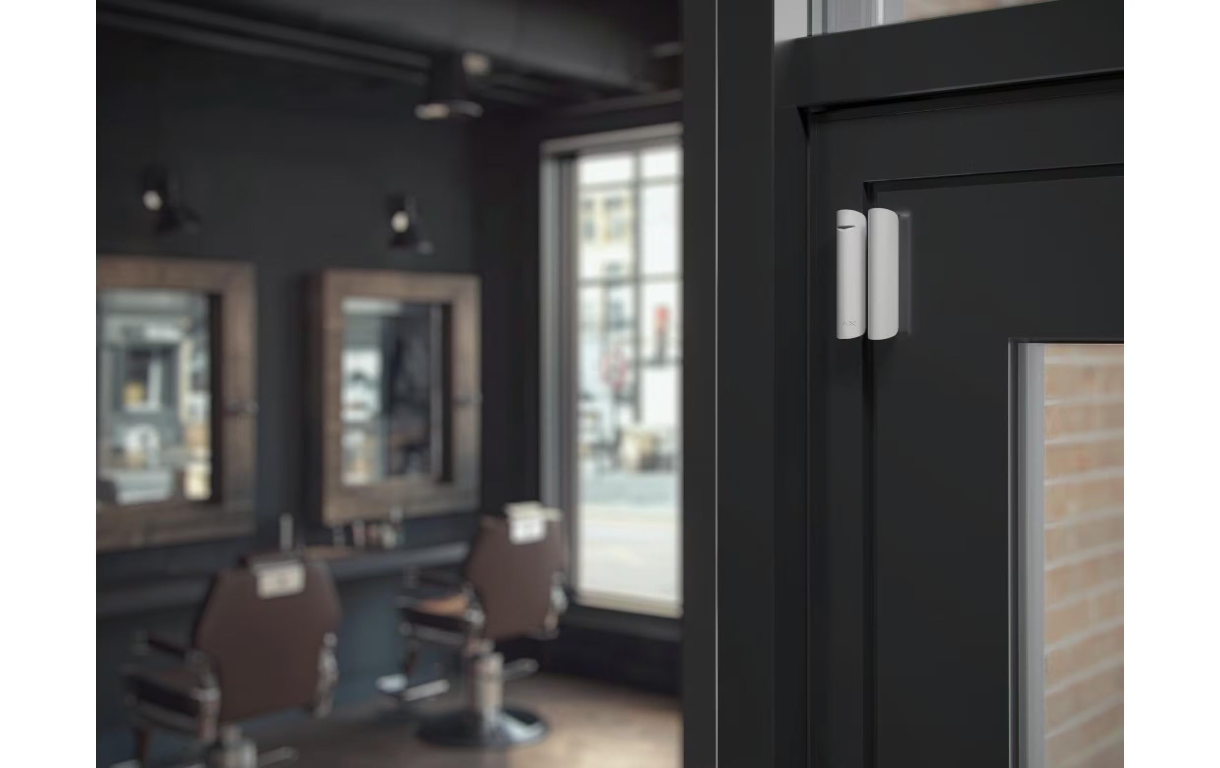 AJAX Öffnungsmelder Baseline DoorProtect Plus Jeweller Weiss