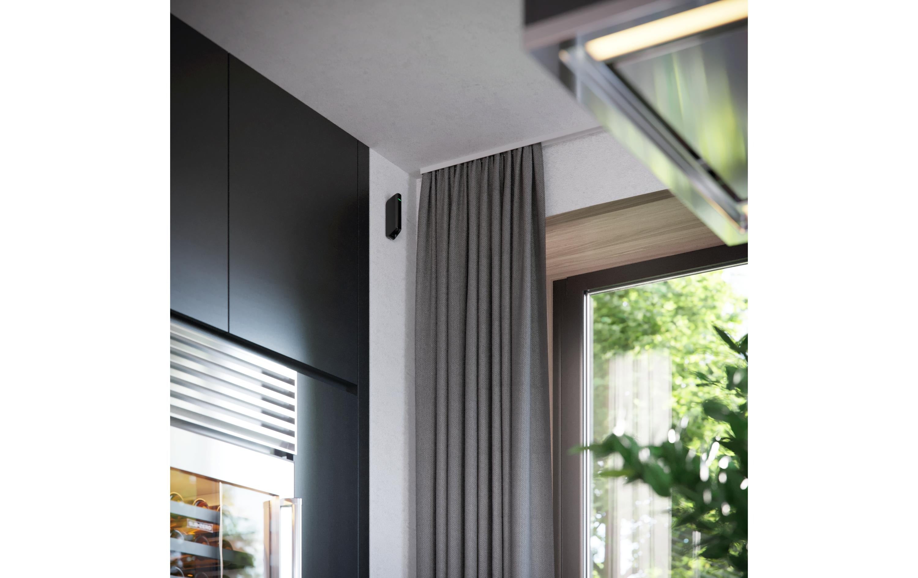 AJAX Baseline MotionProtect Curtain Jeweller Schwarz