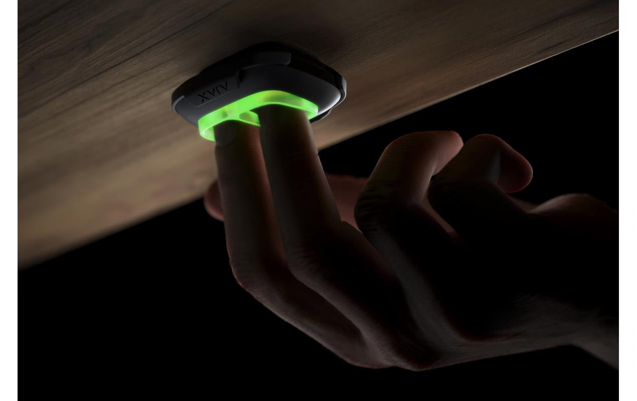 AJAX Holder for (Double) Button Schwarz