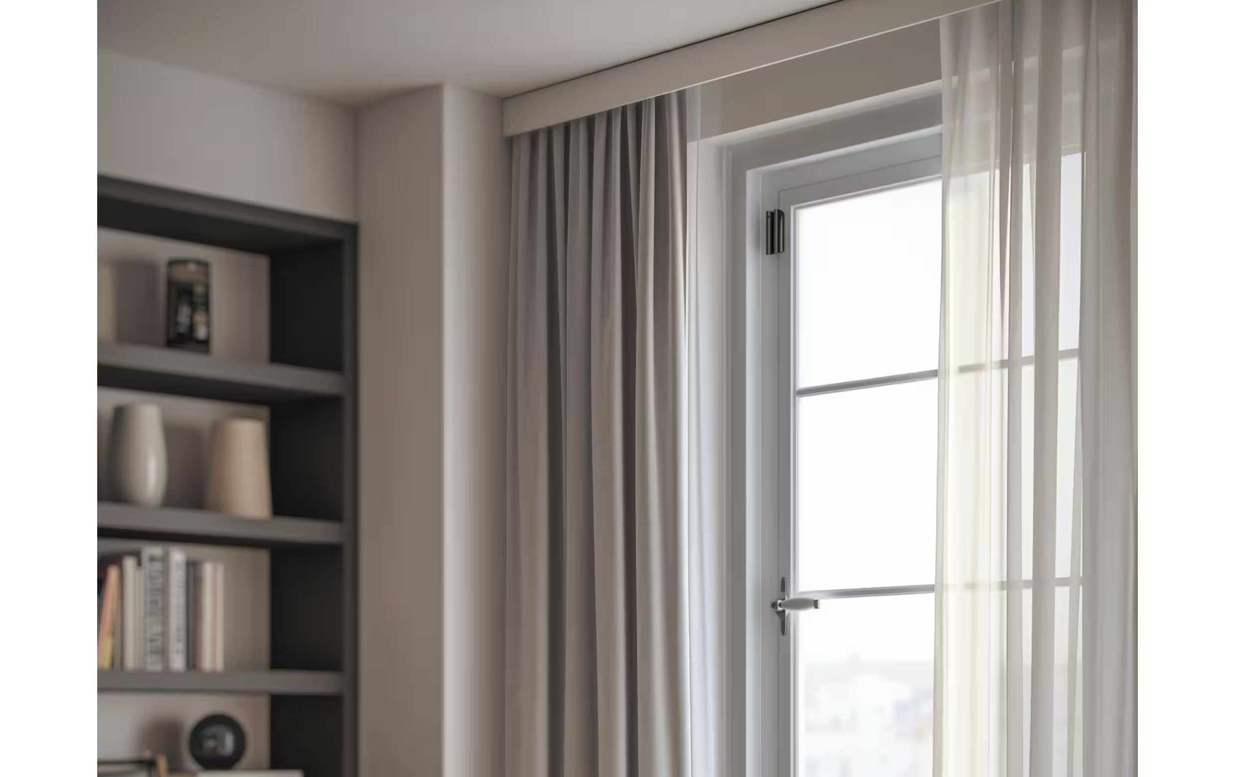 AJAX Öffnungsmelder Baseline DoorProtect Plus Jeweller Schwarz