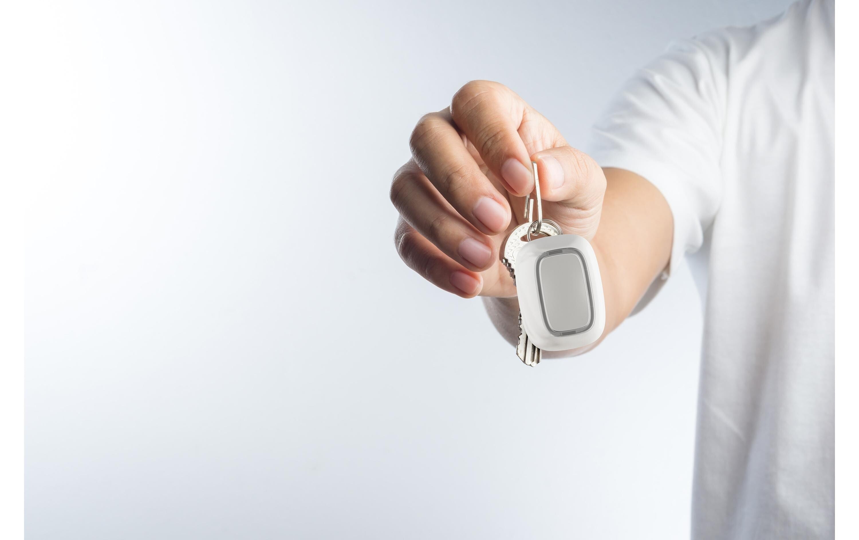 AJAX Funk-Fernbedienung Baseline Button Jeweller Weiss