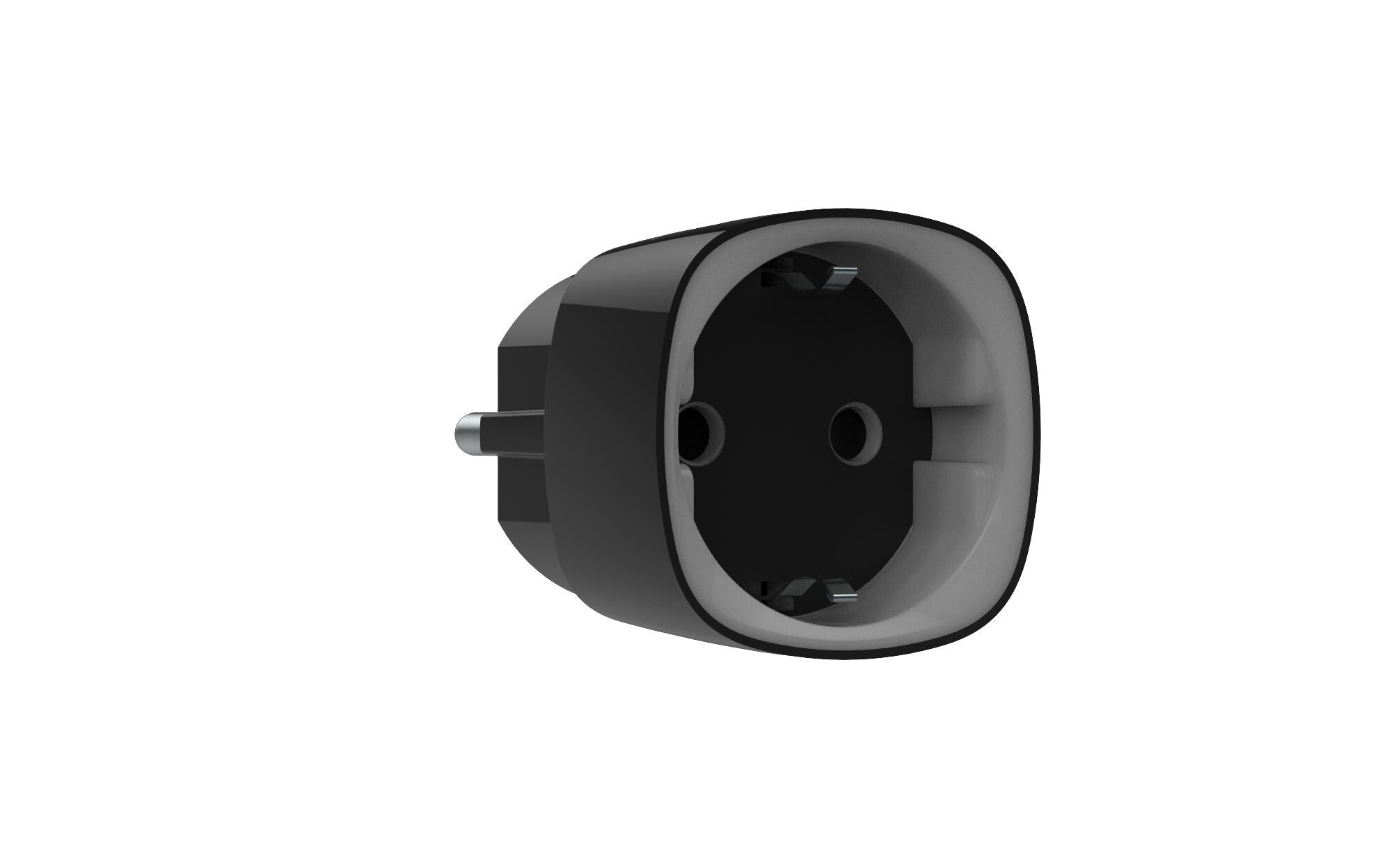 AJAX Smartplug Socket (type F) Jeweller Schwarz