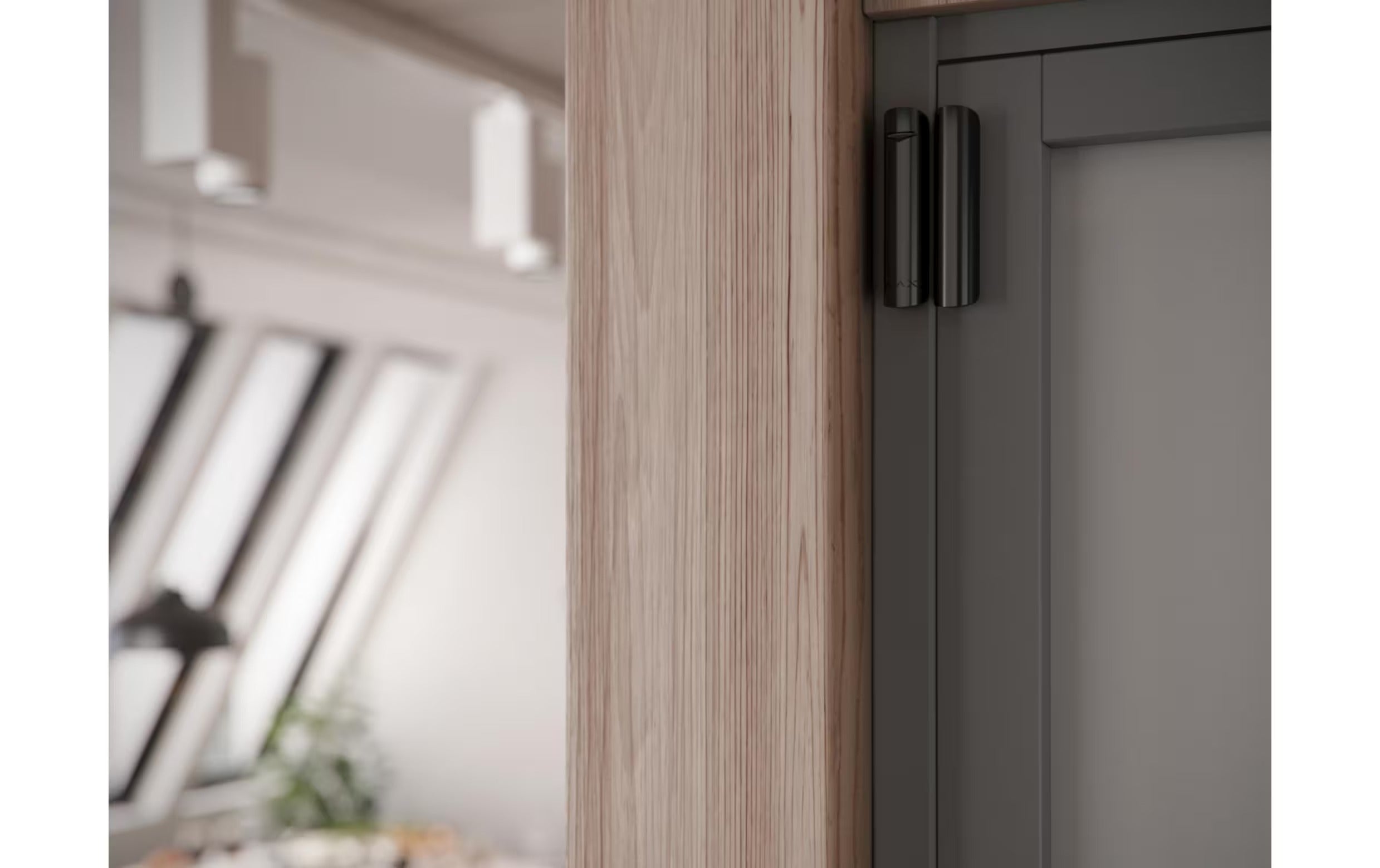 AJAX Baseline DoorProtect Plus Jeweller Black Door Opening Sensor