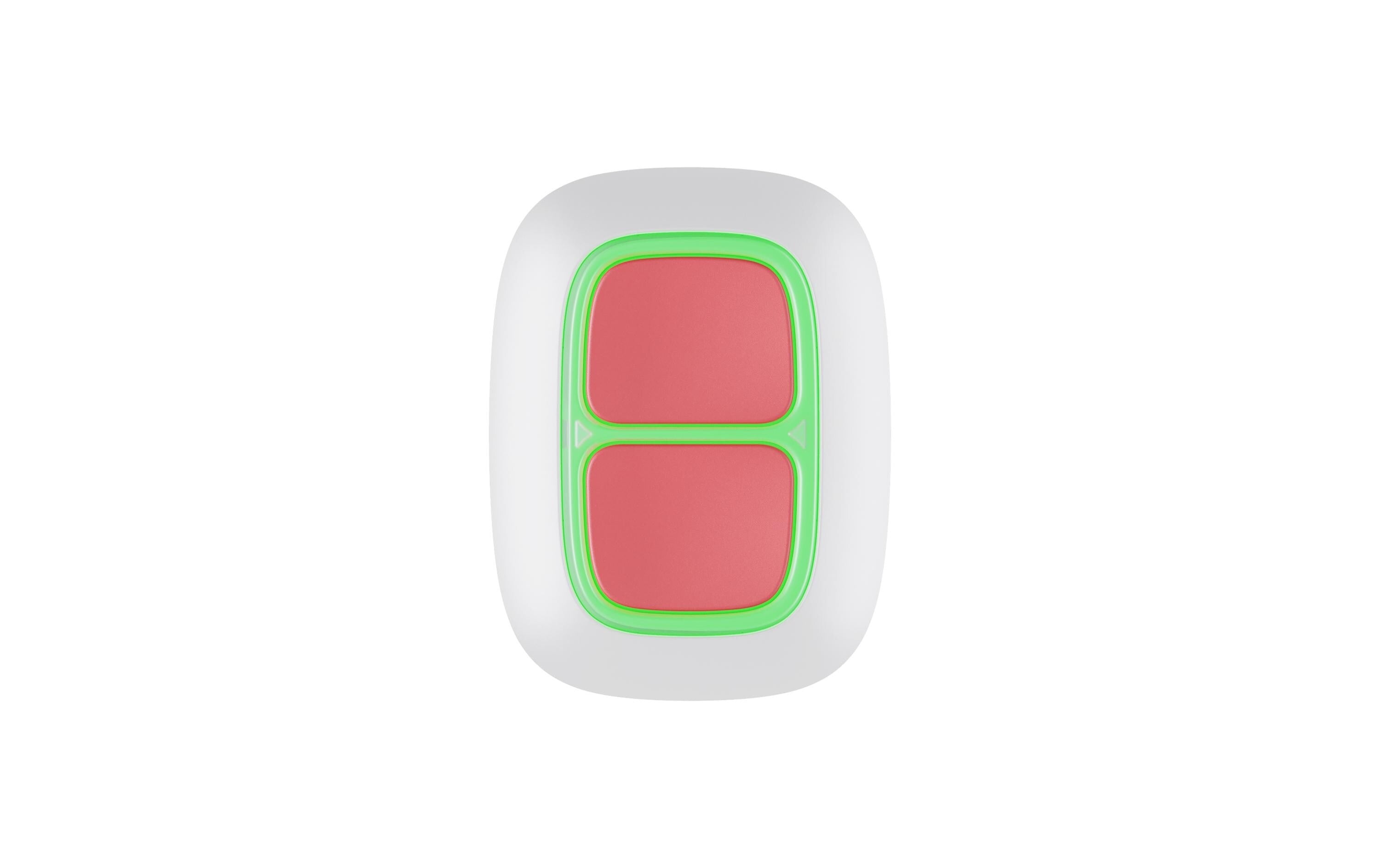 AJAX Baseline DoubleButton Wireless Remote Control Jeweller White