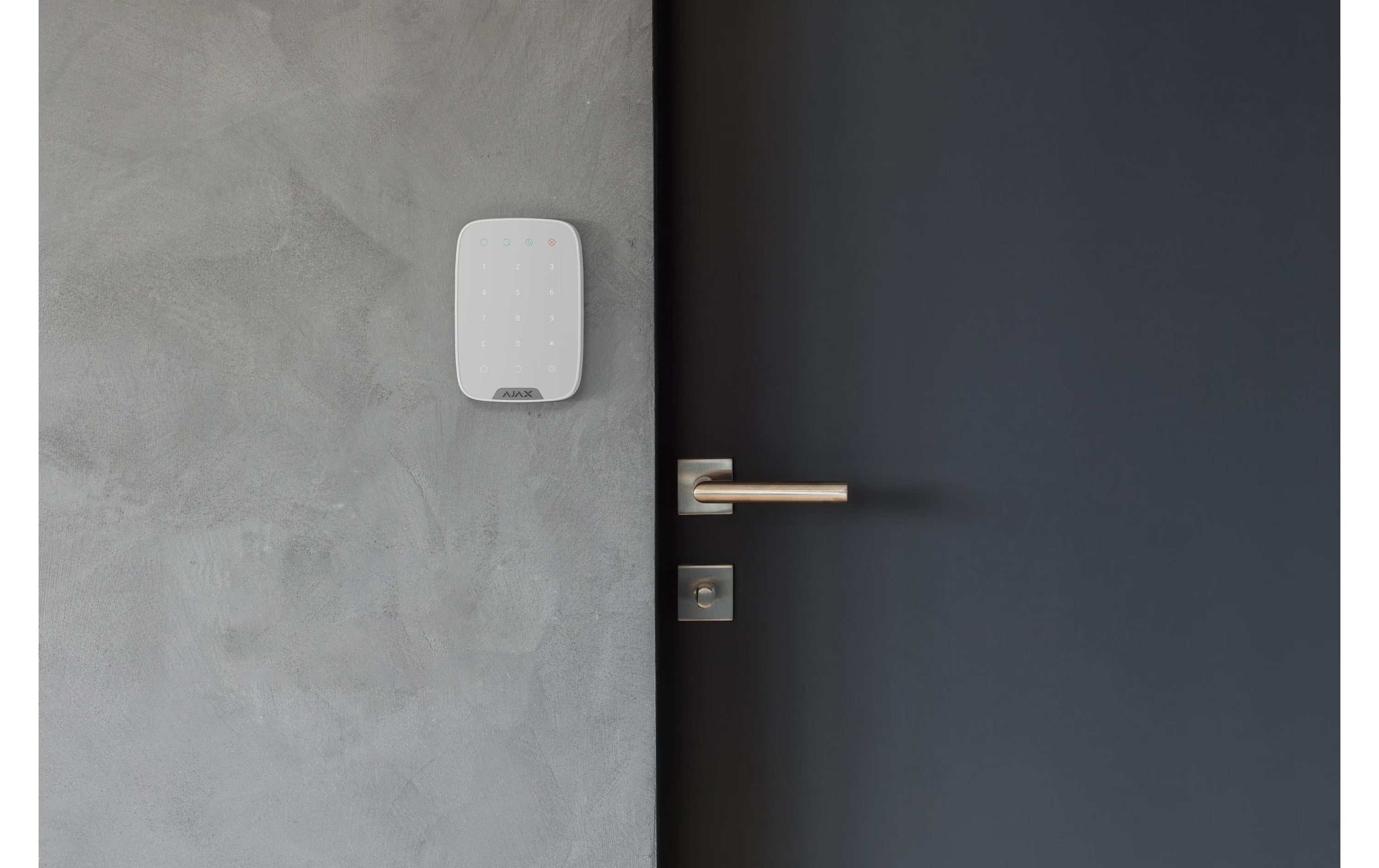 AJAX Baseline KeyPad Jeweller Control Unit White