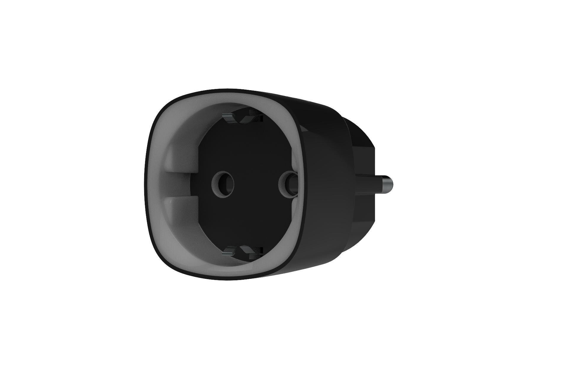 AJAX Smartplug Socket (type F) Jeweller Schwarz