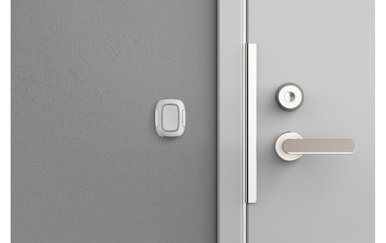 AJAX Baseline DoubleButton Wireless Remote Control Jeweller White