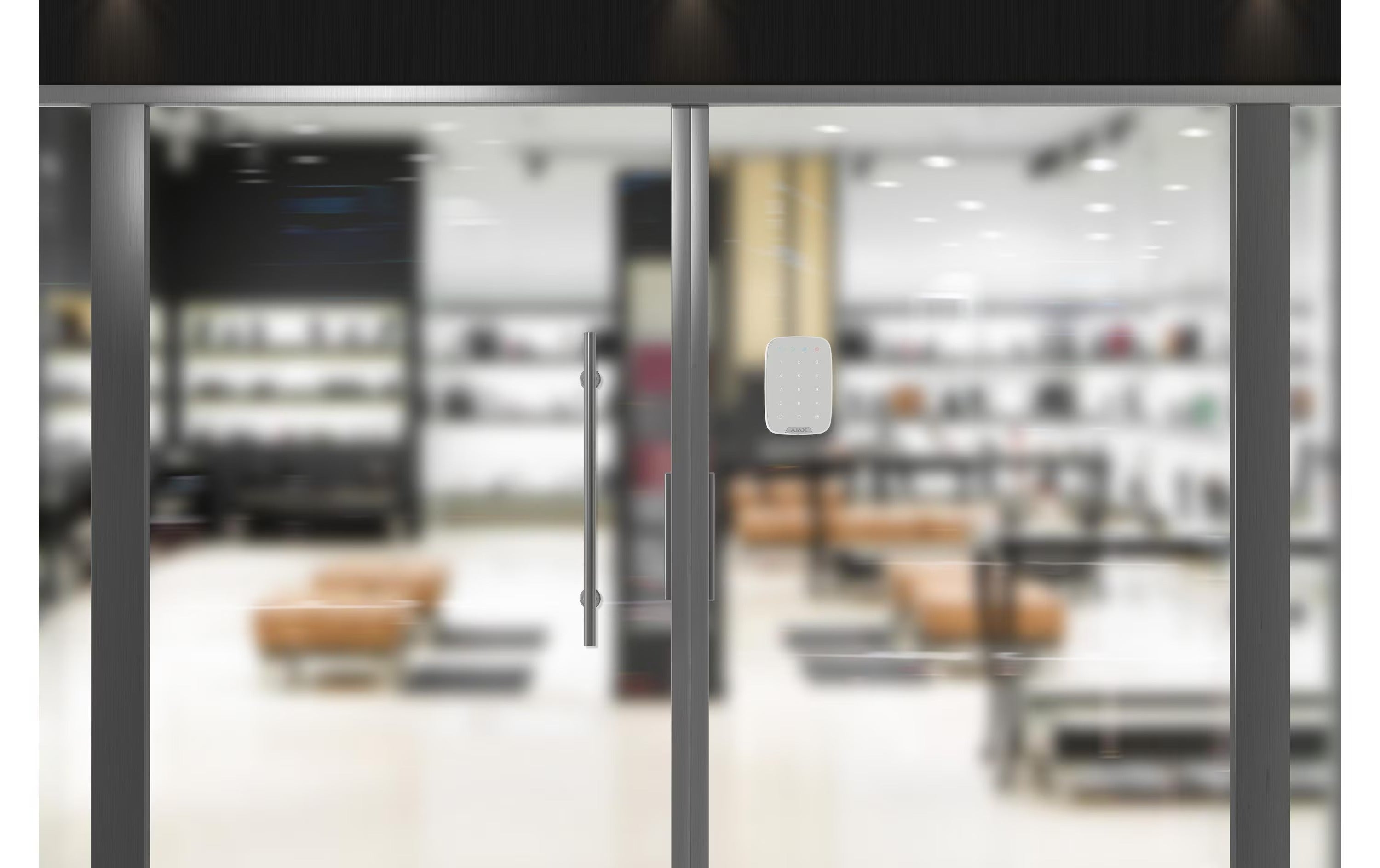 AJAX Baseline KeyPad Jeweller Control Unit White