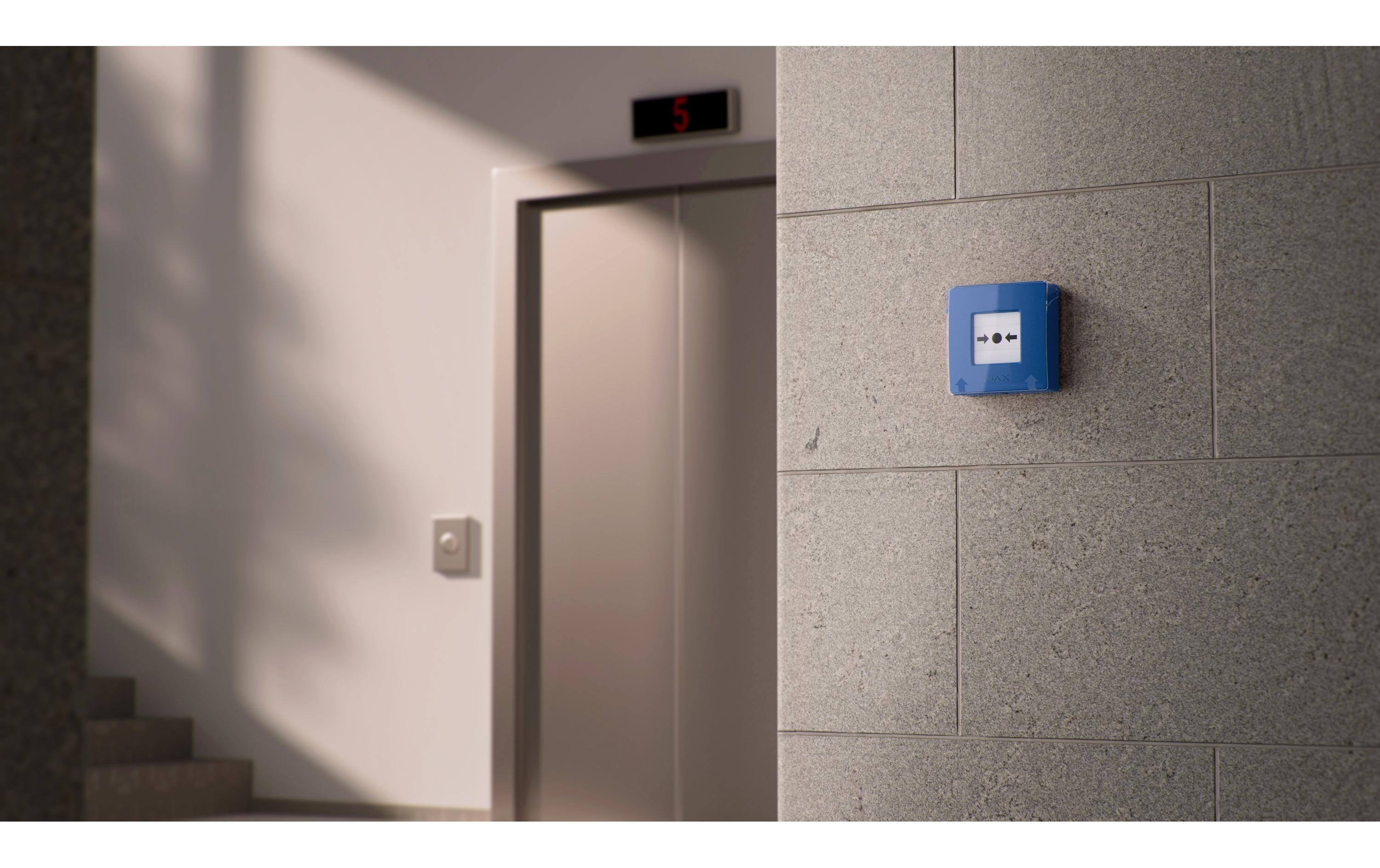 AJAX Funk-Taster ManualCallPoint (Red) Jeweller Rot