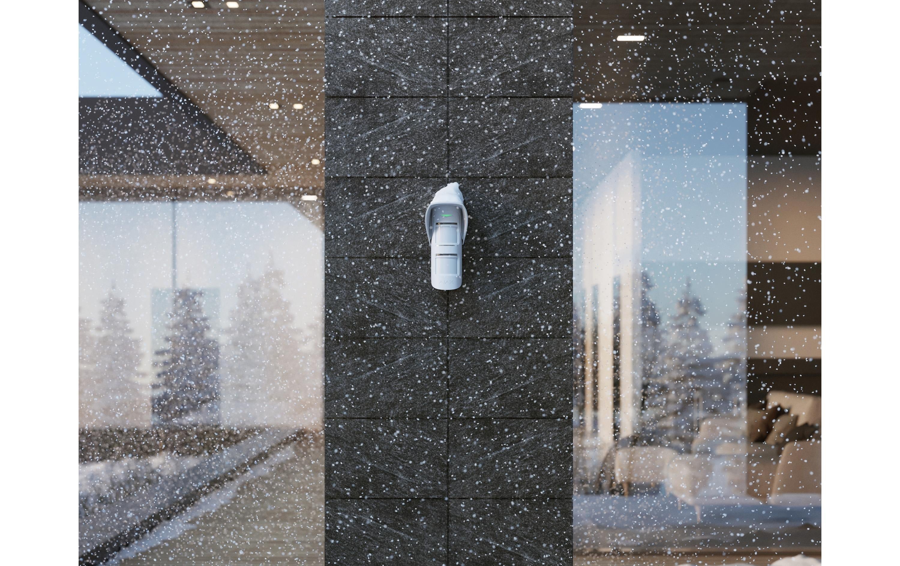 AJAX Hood für MotionProtect Outdoor Weiss