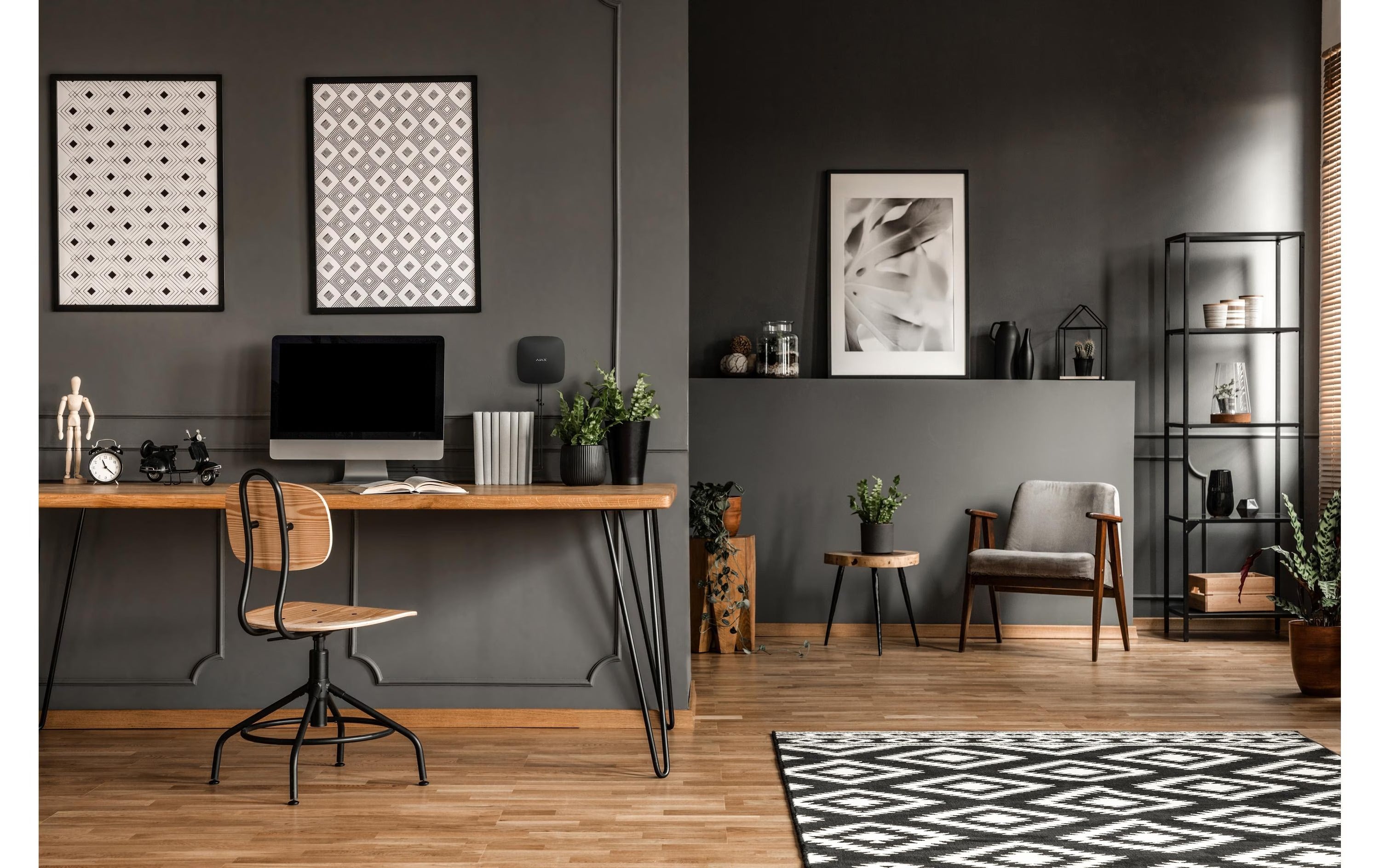 AJAX Baseline Hub 2 (2G) Jeweler Black