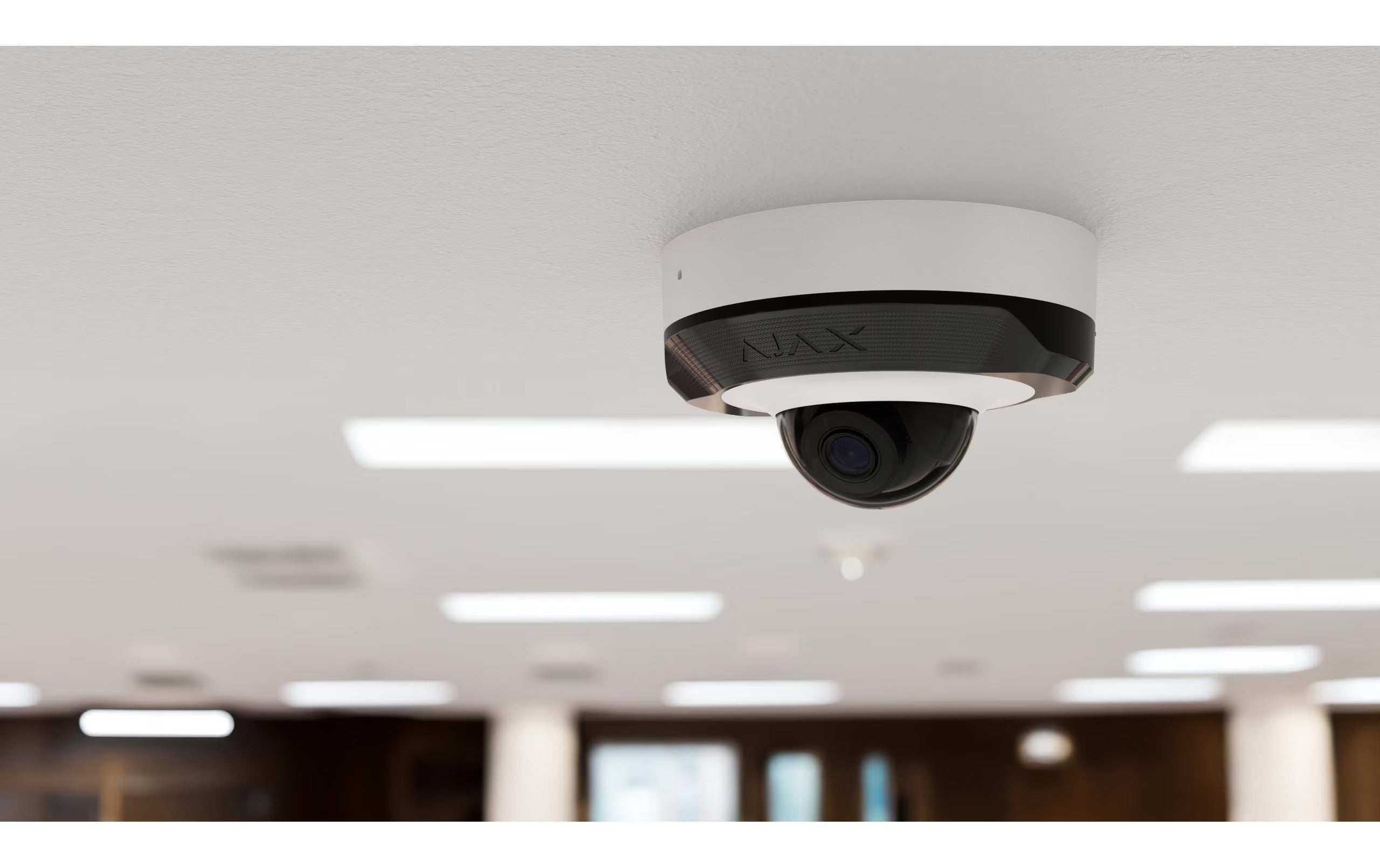 AJAX Network Camera DomeCam Mini (8 MP/4 mm) White