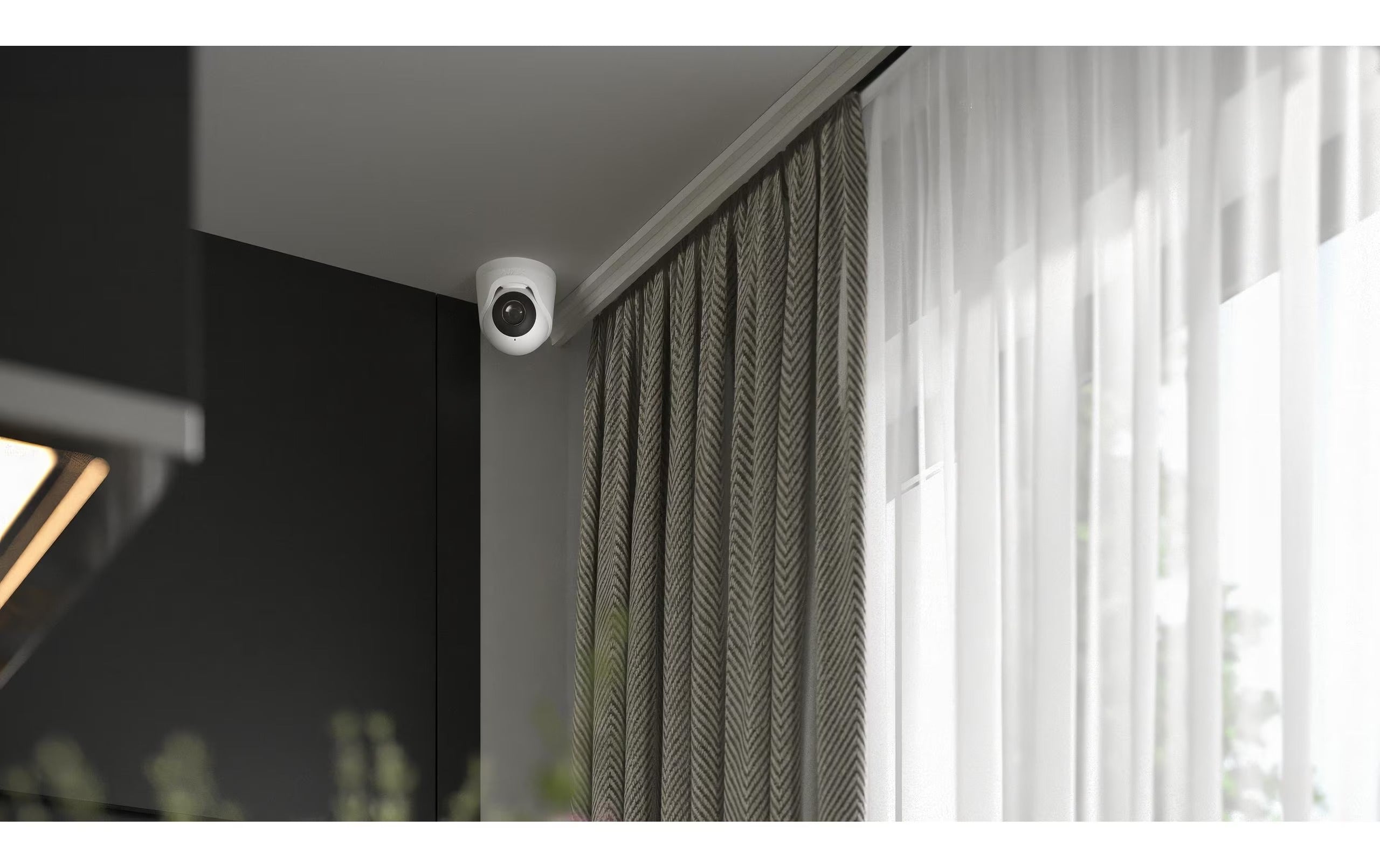 AJAX Network Camera TurretCam (5 MP/4 mm) White