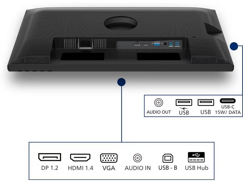Philips 24" 24B2N3200D/00, 1920 x 1200, 100 Hz