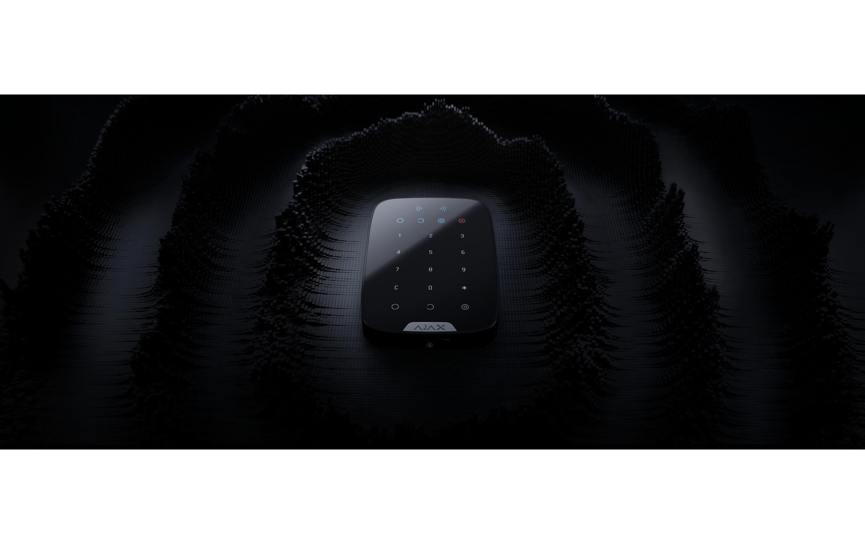 AJAX Baseline KeyPad Plus Jeweller Schwarz