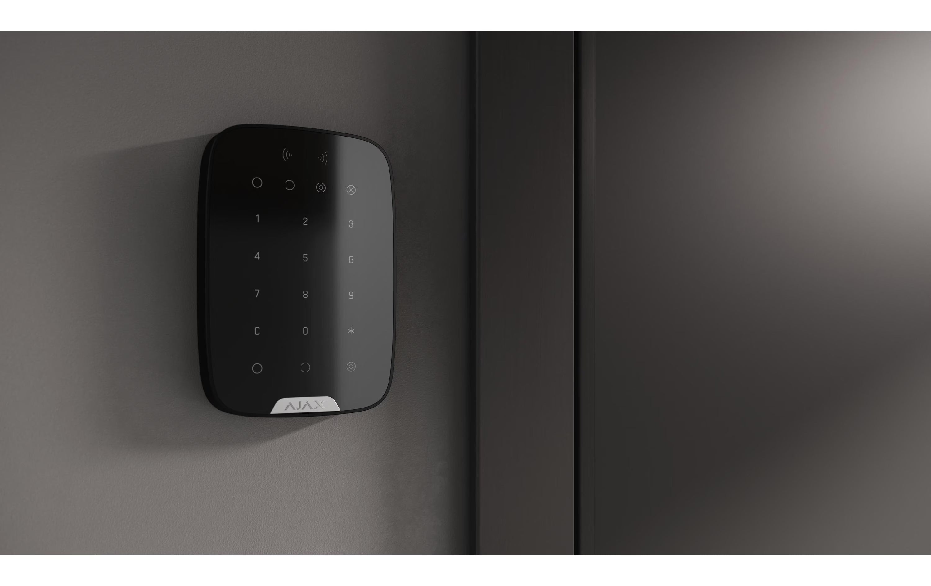 AJAX Baseline KeyPad Plus Jeweller Schwarz