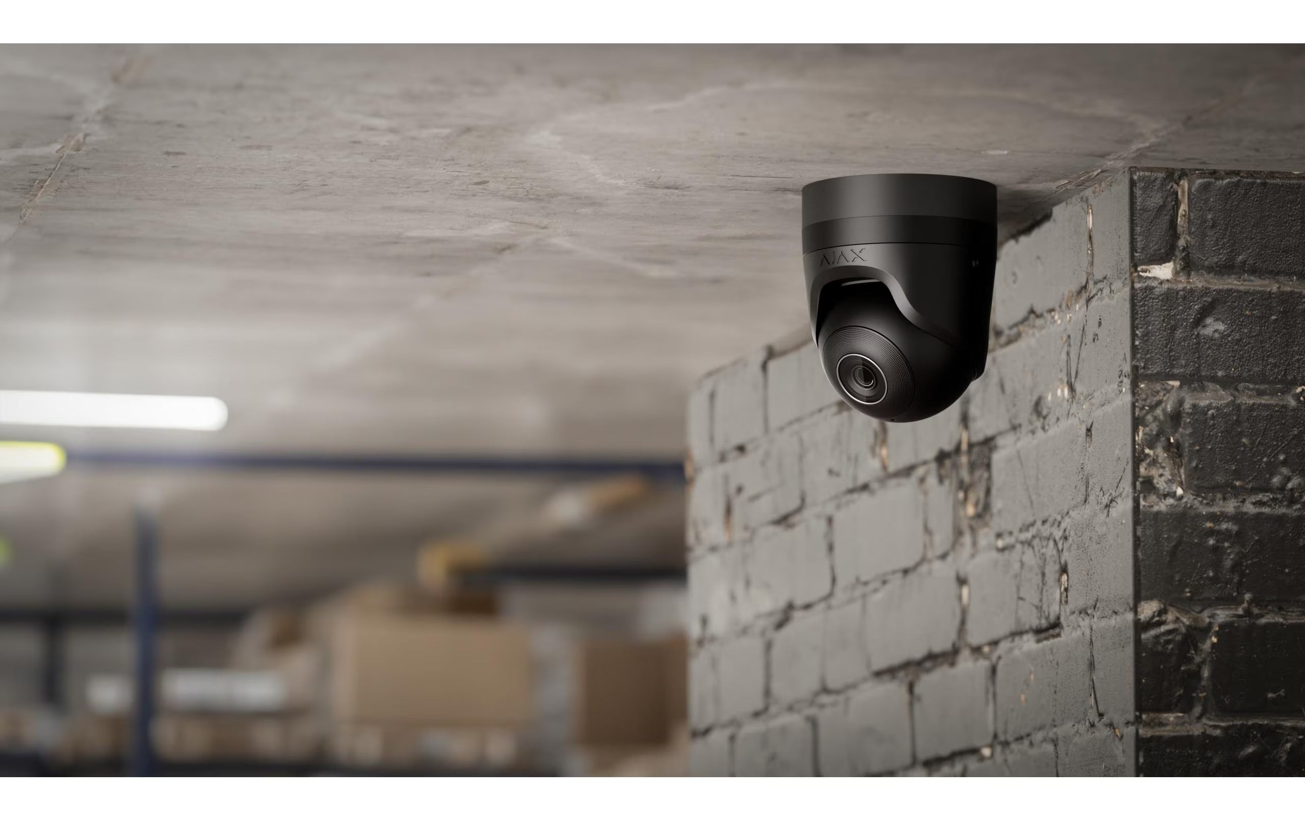 AJAX Netzwerkkamera TurretCam (8 Mp/4 mm) Schwarz