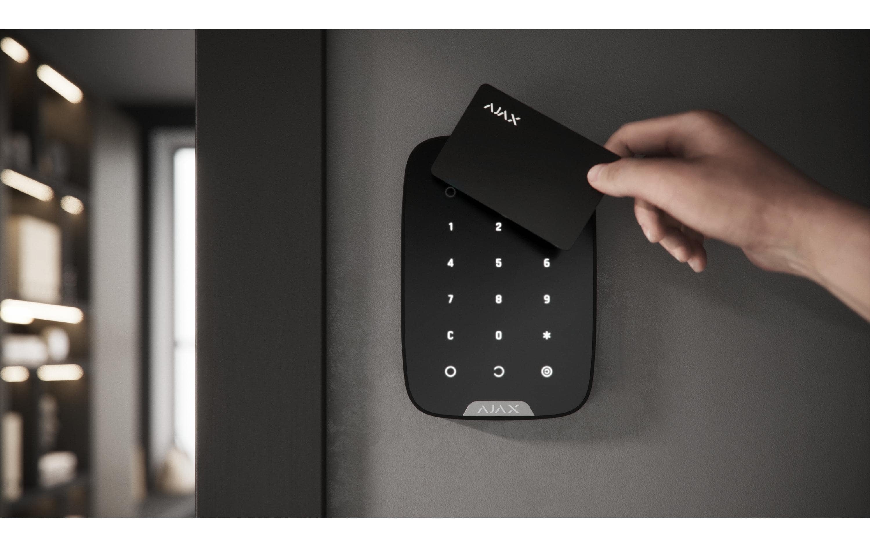 AJAX Baseline KeyPad Plus Jeweller Schwarz