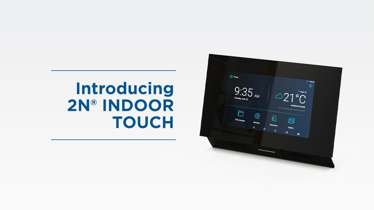2N Innensprechstelle Indoor Touch 2.0 Schwarz