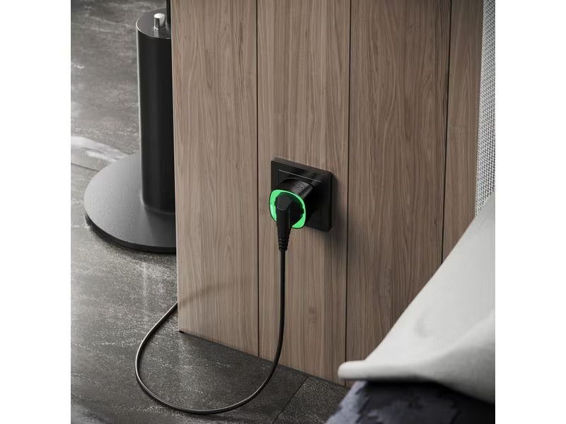 AJAX Smartplug Socket (type F) Jeweller Schwarz