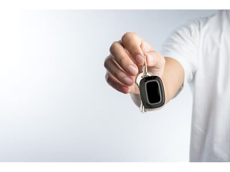 AJAX Funk-Fernbedienung Baseline Button Jeweller Schwarz